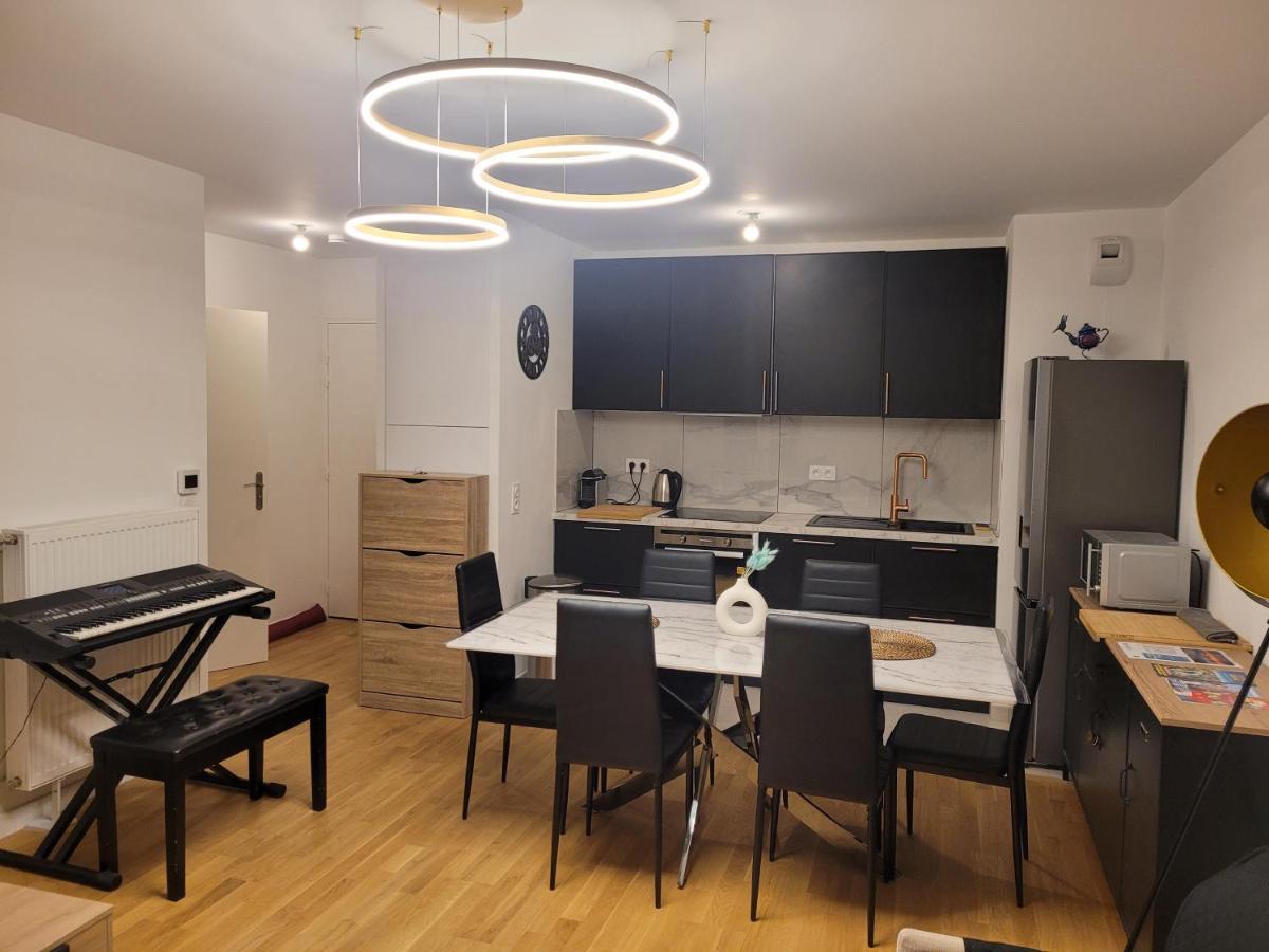 Appartement Chic 5 Min Disneyland/Vallee Village Serris Luaran gambar